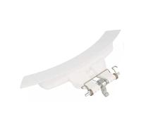 ERICAMBI® Poignée hublot blanc pour machine à laver - Compatible avec Electrolux EWM1042NDU, Zanussi ZWS514WU, AEG, Rex, Zoppas - Code 1552492108