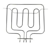 eRicambi® Résistance électrique supérieure four - Puissance 825 W + 1740 W - Tension 230 V compatible avec Smeg - Dimensions : 310 x 390 (mm) - Longueur de la bride : 153 (mm) - Largeur de la bride