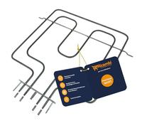 eRicambi® Résistance électrique supérieure Grill Four - Puissance 900/1600 W - Compatible avec Whirlpool Ariston Indesit - Dimensions : 365 x 330 (mm) - Longueur de la bride 150 (mm) Largeur 24 (mm)
