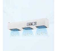 ERICAT 3 Heads Ionizing Air Blower, Industrial Use Anti Static Ionizer Fan with Easily Removable Dust Cove, Effective Coverage 400 X 700 X 1200mm & Air Volume 120-330cfm, for Electronics Industry
