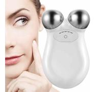ERICAT Appareil Facial À Microcourant, Appareil De Lifting du Visage avec Deux Têtes De Massage, 5 Modes De Vitesse Réglables Et Une Puissante Technologie À Microcourant, pour Le Visage Utilisé