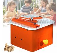 ERICAT Outil De Scie À Carton Sécurisé, Machine De Découpe De Carton, Outils D'assemblage De Bricolage Sûrs avec Tiroir À Ferraille Et Assistant De Coupe, Épaisseur 0-2,5 Mm Et Stimule La Créativité