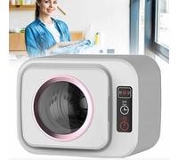 ERICAT Sèche-Linge Électrique, Mini-sécheuse Compacte, 3 Modes De Séchage Automatiques Et Rouleaux Amovibles, Technologie De Séchage Rapide Et Fonction De Minuterie Réglable, pour Appartement