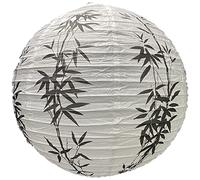 Ericetion 16inch Paper Lantern Bamboo Round Lampe Shade Chinese Oriental Style Light Restaurant Mariage De Mariage Cadeaux De Décoration Intérieure