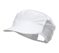 Ericetion Chapeau De Travail en Tissu, Élégant Hygiénique, pour Restauration Les Restaurants. Protection Contre Fumée Poussière. Maille Respirante. Idéal pour Les Hôtels Restaurants.
