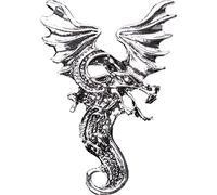 Ericetion Épingle De Broch Dragon Vintage Rétro Dragon Dragon Corsage Badge Pin pour Vêtements Bag Sac DIY Artisanat, Cadeaux De Bijoux pour Hommes Femmes