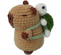 Ericetion Kit De Crochet Capybara pour Débutants, Kit De Démarrage Au Crochet, Kit De Tricot Animal Mignon, Kits De Crochet Capybara pour Débutants, Kit De Crochet pour Enfants Adultes