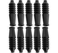 Ericetion Lot de 10 Soufflets De Frein en Caoutchouc Noir pour Vélo (Freins V-Brake), Guides-câbles Flexibles pour Réparation De Vélos De Route VTT, Accessoires Protections Anti-poussière.