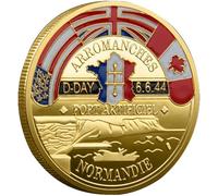 Ericetion Pièce Commémorative du 80e Anniversaire du Débarquement De Normandie (6 Juin 1944) - Seconde Guerre Mondiale