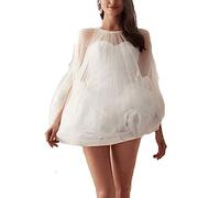 Ericetion Robe De Mariée sous-Juge À Cordon Mariée Buddy Blanc Bridal Coutier pour Robes Toilet Perticoon pour Robe De Mariée