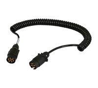 Erich Jaeger Câble d'extension en spirale 4,0 m Hélice électrique 7P/12V (ISO 1724 - type N)