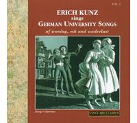 Erich Kunz - German University Songs Vol. 2 [Compact Discs]