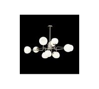 Erich Plafonnier Globe Nickel, 12 Lumières, E14