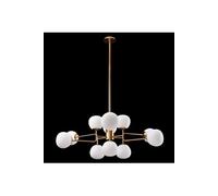 Erich Suspension de plafond Globe en laiton, 12 lumières, E14