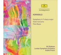 Erich Wolfgang Ko Korngold: Symphony in F Sharp Major/Violin Concerto/Film (CD)