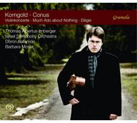 Erich Wolfgang Kor Korngold/Conus: Violinkonzerte/Much Ado About Nothing/E (CD)