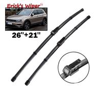 Erick's Wiper-Essuie-Glace Avant Lhd Pour Vw Tiguan Mk2 2017-2023,Pare-Brise,Nettoyage De Vitres,Brosses De Pluie De Voiture 26 ""+ 21