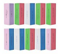 Ericotry Lot de 10 outils de manucure et pédicure professionnels pour manucure et pédicure - Bloc de polissage brillant - Outil de beauté