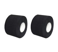 ericotry Lot de 2 rouleaux de bandes de cou jetables extensibles pour salon de coiffure, salon de coiffure, salon de coiffure, salon de coiffure (noir)