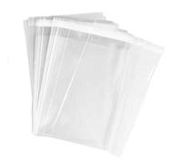 Ericotry Lot de 200 sacs à friandises transparents refermables en cellophane 12,7 x 17,8 cm
