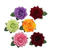 Ericotry Lot de 6 pinces à cheveux en forme de rose - Grandes broches et épingles à cheveux élégantes pour femmes et filles