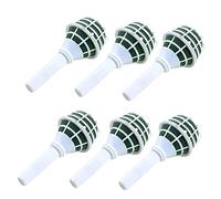 Ericrise 6 pcs Supports de Bouquet de Mariée, Kit d'Arrangement de Fleurs Bricolage Bridal Bouquet Flower Handle Porte-Bouquets en Mousse de Mariage pour Artisanat de Fleurs, Décoration de Mariage