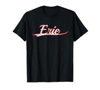 Erie Pennsylvania Great Lakes Vintage Varsity Distressed T-Shirt