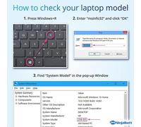 erie pour HP 756743-001 V104 VI04 756478-851 ProBook 450 G2 455 G2 440 G2 756478-421 756745-001 756478-422 756479-421 Envy 14 15 17 Séries - Longue Durée [4 Cellules/2200mAh]