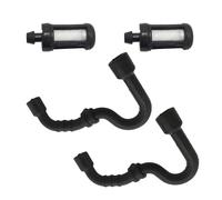 ERIHJOX 2 filtres à Carburant et tuyaux d'alimentation compatibles avec Les tronçonneuses MS170, MS180, 017 et 018 (pièces de Rechange d'origine OEM 1130, 358, 7700, 0000, 350 et 3500).