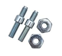 ERIHJOX 2 Jeux de vis à Collier M8, écrous à Goujon, compatibles avec MS360, MS660, MS440, MS240, MS340, MS650, 048, MS361, MS341, MS640, MS460 et MS380