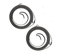 ERIHJOX 2 Ressorts de Lanceur à Rappel for Moteurs de tondeuses à Gazon GX390, GX340, GX270 et GX240 (13, 11 et 9 CV, 8 CV) - Référence : 28442-ZE2-W01