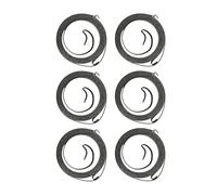 ERIHJOX 6 Ressorts de Lanceur à Rappel for Moteurs de tondeuses à Gazon GX390, GX340, GX270 et GX240 (13, 11, 9 et 8 CV) - Référence : 28442-ZE2-W01