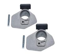 ERIHJOX Adaptateur de Base de Support de carburateur, 2 pièces/lot, adapté à la tronçonneuse 5200 52cc 5800 58cc 4500 45cc, Outil de Jardin, pièce de Rechange