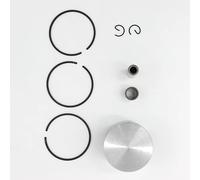 ERIHJOX Axe de Piston 38-56 mm avec circlip Compatible avec Les modèles Hus137, Hus142, Hus236, Hus61, Hus272, Hus288, Hus350, Hus353 et Hus365 (pièces de Jardin).(Hus365 48mm)