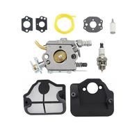 ERIHJOX Carburateur adapté aux tronçonneuses 36 41 136 137 137E 141 142 141LE 142E. Remplace Les modèles C1Q-W29E WT-834 WT-657 WT-285.