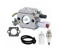 ERIHJOX Carburateur adapté for Hus340 Hus345 Hus346 Hus350 Hus353 503281614 503281812 Carburateur(Type 2)