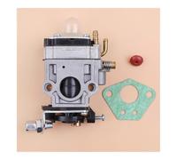 ERIHJOX Carburateur de 15 mm for Moteur TL43, TL52, TU43, TU52, 40cc, 43cc, 49cc, débroussailleuse, Mini-Chopper, Moto