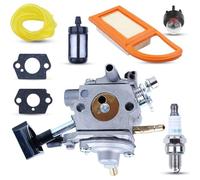 ERIHJOX Carburateur for Filtre à air BR500 BR550, Joint d'ampoule d'amorçage, tronçonneuse, Remplacement OEM for C1Q-S183 4282 141 0300