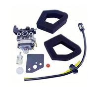 ERIHJOX Carburateur for Moteur de débroussailleuse 4 Temps GX25 GX35NT HHT35 HHT35S UMC435 13 CV, remplace Le modèle 16100-Z0H-825 GX35N(1 Set as Attached)