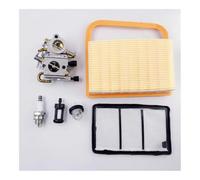 ERIHJOX Carburateur for Moteur de tronçonneuse TS410 TS420 C1Q-S118, pièce de Rechange OEM 4238 120 0600(1 Set as Attached)