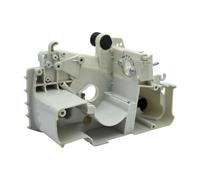 ERIHJOX Carter de Vilebrequin avec tendeur de chaîne et ajusteur for Moteur de tronçonneuse MS170 MS180 MS 170 180 017 018