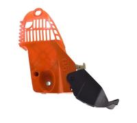 ERIHJOX Couvercle de pignon d'embrayage Droit et poignée de Frein compatibles avec Les tronçonneuses de Type G2500, 2600 et 25cc YD25 (pièce de Rechange for 2500).(A One Hole)