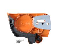 ERIHJOX Couvercle d'embrayage latéral de pignon de chaîne avec Frein for tronçonneuse 340 345 346 XP 350 351 353 357 359 537 10 78-01