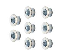 ERIHJOX Écrou de Blocage de Broche 5/8-18, Compatible avec Les modèles Toro 712-0417, 712-0417A et 912-0417A (8 pièces).