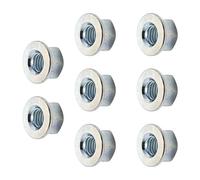 ERIHJOX Écrou de Blocage de Broche 5/8-18 Compatible avec Les modèles Toro 712-0417, 712-0417A et 912-0417A (Lot de 8).