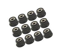 ERIHJOX Écrou de Collier de Lame fileté 10 mm x 1,0 LH Compatible avec Les débroussailleuses FS86, FS87, FS87R, FS88, FS90, FS120, FS200 et FS250 (Lot de 12).