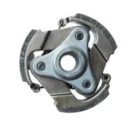 ERIHJOX Embrayage CG411 Compatible avec Les débroussailleuses Grass 411 et NB411 de 47 cm³ et 49 cm³ (Mini-Moto de Poche) - Ensemble Patin d'embrayage(Without Groove)