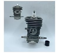 ERIHJOX Ensemble Cylindre et Piston de Vilebrequin de 38 mm et 40 mm for tronçonneuse 137 142, pièces de Rechange(HUS 137 38mm)