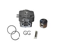 ERIHJOX Ensemble Cylindre-Piston de 44 mm, Compatible avec Cylindre TJ53 KBL53A KBH53, avec Clips de Segment de Piston et pièces d'assemblage(Type 4)