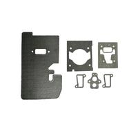 ERIHJOX Ensemble Cylindre-Piston de 44 mm, Compatible avec Cylindre TJ53 KBL53A KBH53, avec Clips de Segment de Piston et pièces d'assemblage(Type 6)